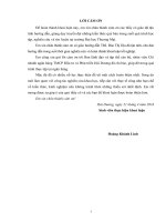 (Luận văn đại học thương mại) hoàn thiện các điểm tiếp xúc thương hiệu của ngân hàng thương mại cổ phần đầu tư và phát triển việt nam chi nhánh hải dương 