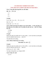 trac nghiem chia mot so tu nhien cho mot so thap phan co dap an toan lop 5 bhanc 