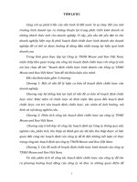 (Luận văn đại học thương mại) hoạch định chiến lƣợc kinh doanh của công ty TNHH moose and roo việt nam 