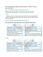 vo bai tap tieng viet lop 2 tap 2 trang 42 43 bai 17 nhung cach chao doc la ket noi tri thuc 