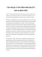 Tiểu luận câu chuyện về bảo hiểm nhân thọ phần 1 