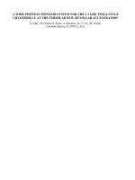 A WIRE POSITION MONITOR SYSTEM FOR THE 1.3 GHZ TESLA-STYLE CRYOMODULE AT THE FERMILAB NEW-MUON-LAB ACCELERATOR