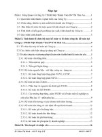 Tình hình tổ chức bộ máy kế toán và tổ chức công tác kế toán tại công ty TNHH một thành viên DVTM thái an 