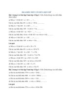 vo bai tap toan lop 4 trang 6 bai 4 bieu thuc co chua mot chu b11hu 