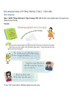 goc sang tao trang 129 tieng viet lop 2 tap 2 canh dieu mgnzd 