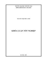 (Luận văn đại học thương mại) hoàn thiện chính sách giá của công ty cổ phần xúc tiến thương mại và du lịch apollo, hà nội 