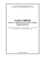Giáo trình thiết kế mẫu công nghiệp 