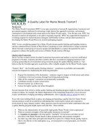 Quality Label Focus Group Overview - Jan 11 FINAL