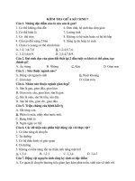 Kiểm tra giữa kì I - Sinh học 7 - Trần Thị Huyền - Thư viện Đề thi & Kiểm tra