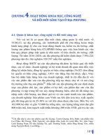 Khoa học và công nghệ Việt Nam 2020: Công cuộc đổi mới và sáng tạo - Phần 2