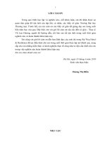 (Luận văn đại học thương mại) nâng cao chất lượng phục vụ tại bộ phận lễ tân của my way hotel  residence 