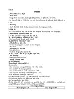 Bài tập và thực hành 1 môn tin học lớp 12 đầy đủ chi tiết nhất 