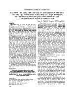 Đặc điểm lâm sàng, cận lâm sàng và kết quả bước đầu điều trị ung thư phổi không tế bào nhỏ giai đoạn muộn có đột biến gen T790M thứ phát bằng thuốc ức chế Tyrosine kinase thế hệ 3-