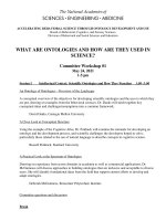 public ontologies workshop 1 agenda