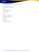 Câu 9 trang 12 SGK môn toán lớp 6 tập 2   phần bài tập 