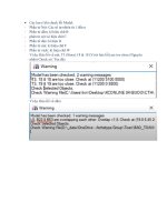 Một Số Lưu Ý Sử Dụng Etabs