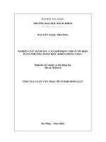 Nghiên cứu giảm sức cản khí động cho ô tô điện bằng phương pháp điều khiển dòng chảy (tt) 