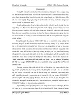 (Luận văn Đại học Thương mại) Phát triển chính sách phân phối sản phẩm rau sạch – rau an toàn tại thị trường Hà Nội của công ty TNHH MTV đầu tư và phát triển nông nghiệp Hà Nội