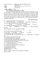 Đề thi KSCL giữa học kì 2 môn Ngữ văn lớp 6 năm 2021-2022 có đáp án - Trường THCS Đạo Trù