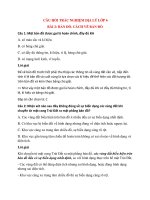 trac nghiem dia li 6 bai 2 co dap an ban do cach ve ban do y4he2 