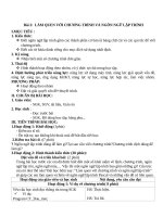 Bài 2 làm quen với chương trình và ngôn ngữ lập trình môn tin học lớp 8 đầy đủ chi tiết nhất 