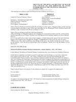 MINUTES OF THE REGULAR MEETING OF MAYOR AND COUNCIL OF THE BOROUGH OF STONE HARBOR HELD IN THE MUNICIPAL BUILDING