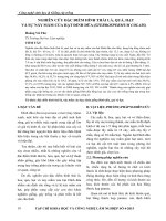 Nghiên cứu đặc điểm hình thái lá, quả, hạt và sự nảy mầm của hạt Đinh đũa (Sterrospermum colais)