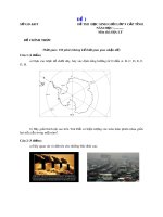 30 đề thi học sinh giỏi cấp tỉnh môn Địa lí lớp 9 có đáp án