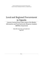 Hill et al MIFIRA Uganda Draft Report 2011
