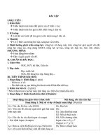 Bài tập thực hành excel môn tin học lớp 8 đầy đủ chi tiết nhất 