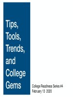 Tips Tools Trends College Gems.website.2.2020