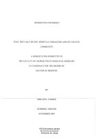 That They May Be One- Spiritual Formation and Its Locus in Commun