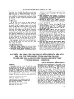 Đặc điểm lâm sàng, cận lâm sàng và kết quả bước đầu điều trị ung thư phổi không tế bào nhỏ giai đoạn IV có đột biến gen ALK được điều trị bằng thuốc ức chế Tyrosine kinase –