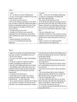 Topic speaking English