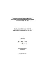 Florida International University Campus Master Plan Inventory and Analysis Report (PDF)