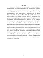 (Luận văn đại học thương mại) phát triển chính sách sản phẩm thiết bị điện nước của công ty cổ phần thiết bị công nghệ PEGASUS tại thị trường hà nội 