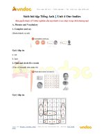 sbt tieng anh 3 unit 4 our bodies 