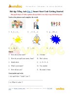 bai tap tieng anh lop 3 smart start unit getting started (1) 