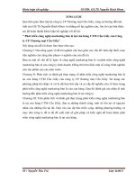 (Luận văn đại học thương mại) phát triển công nghệ marketing bán lẻ tại cửa hàng CTM cầu giấy của công ty CP thương mại cầu giấy 