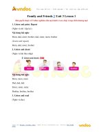 family and friends 3 unit 3 lesson 1 