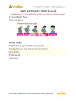 family and friends 3 starter lesson 6 