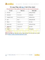 tu vung tieng anh lop 3 unit 6 our school 