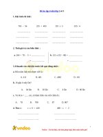 Đề Toán số 3