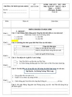 de thi hoc ki 1 lop 4 mon su dia nam 2017 theo TT 22 