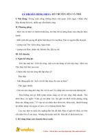 LÝ THUYẾT TIẾNG VIỆT 1 KỂ CHUYỆN RÙA VÀ THỎ