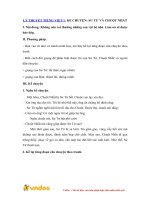 LÝ THUYẾT TIẾNG VIỆT 1 KỂ CHUYỆN SƯ TỬ VÀ CHUỘT NHẮT