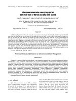 Tổng quan thành phần sinh vật hại quế và biện pháp quản lý một số loài sâu, bệnh hại quế
