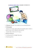 LÝ THUYẾT TIẾNG VIỆT 1 TẬP ĐỌC CÁI NHÃN VỞ