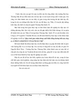 (Luận văn đại học thương mại) quy trình giao nhận hàng xuất khẩu bằng đƣờng biển tại công ty cổ PHẦN LOGISTICS VINALINK hà nội 