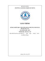 Giáo trình Hàn ống bằng phương pháp hàn hồ quang tay (Nghề Hàn  Trung cấp)